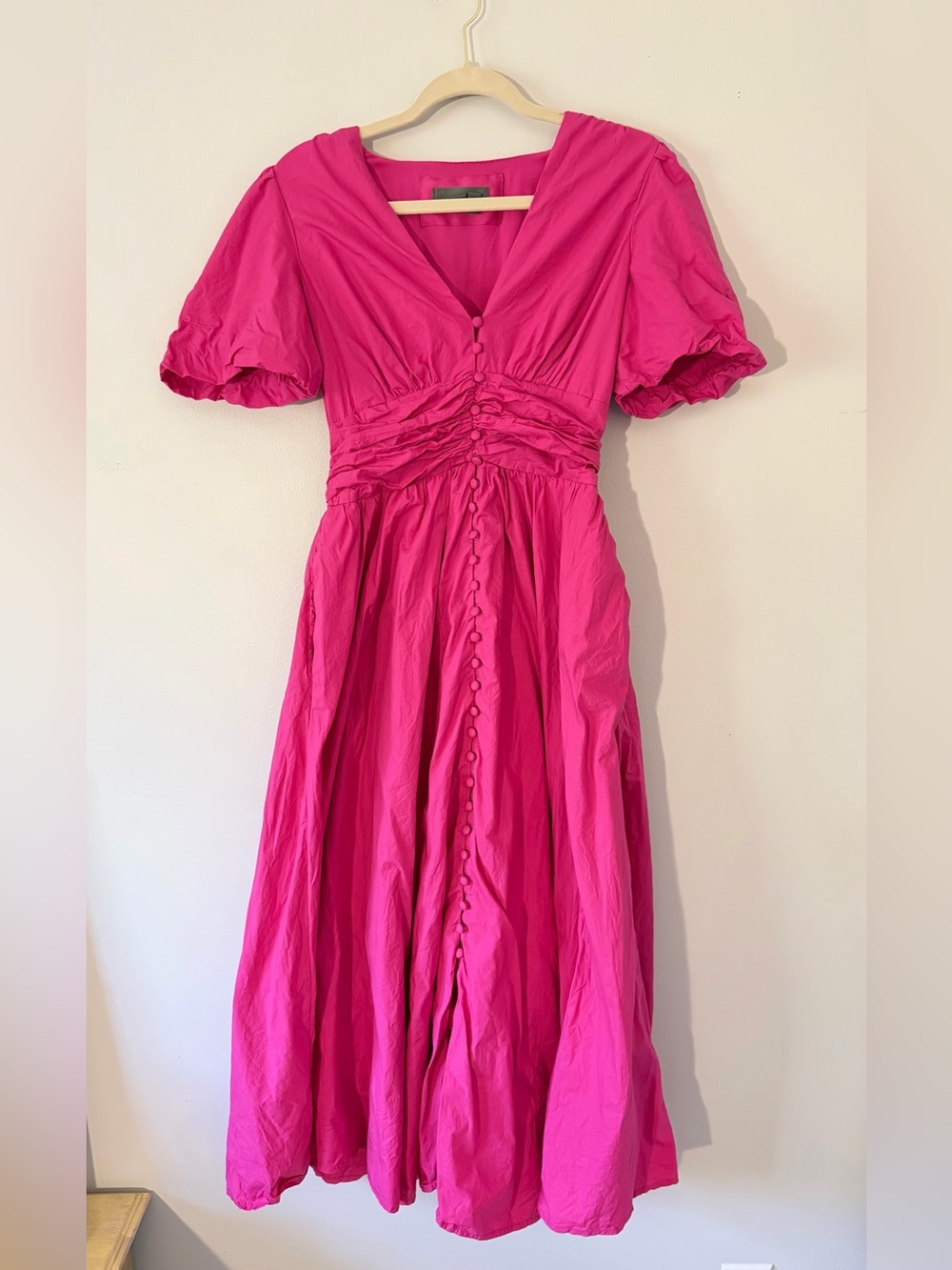 Anthropologie the Katerina button front dress